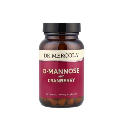 Rinichi &Vezica Urinara - D-Mannose and Cranberry 60 capsule - Dr. Mercola