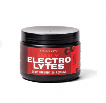 Perfect KETO - Daily Electrolytes Black Cherry 301g - Perfect Keto