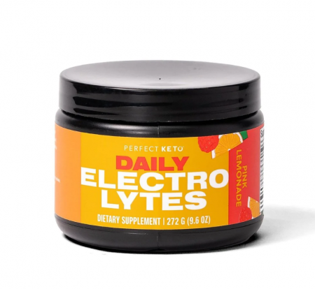 Perfect KETO - Daily Electrolytes Powder 272g Pink Lemonade - Perfect Keto