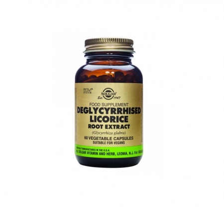 Solgar - Deglycyrrhised Licorice Root Extract 60 capsule - Solgar