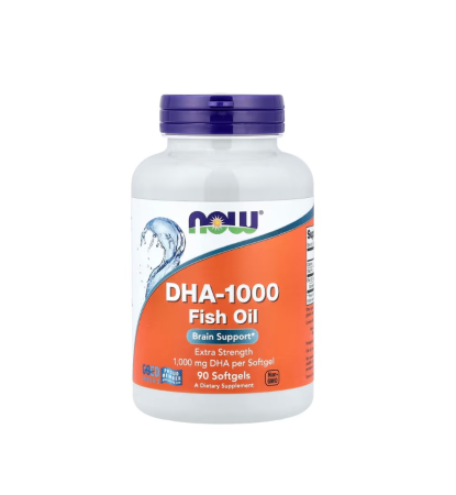 NOW Foods - DHA-1000 Brain Support Extra Strength 1000mg 90 capsule moi - NOW Foods