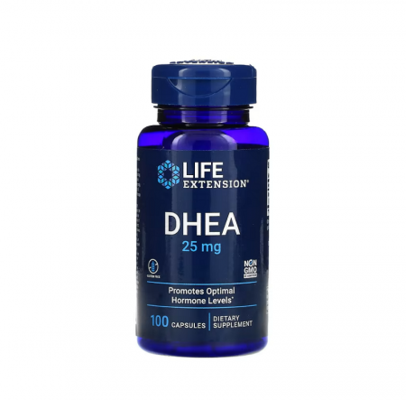 Life Extension - DHEA 25mg 100 Capsule - Life Extension