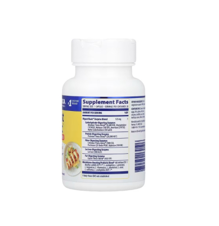 Digest Basics + Probiotics 30 capsule - Enzymedica [1]