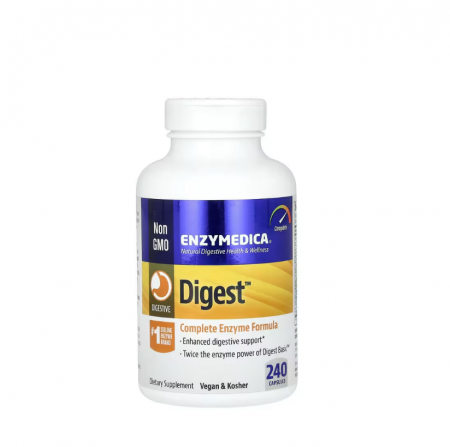 Enzymedica - Digest, Complete Enzyme Formula 240 Capsule - Enzymedica