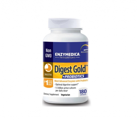 OFERTE SPECIALE - Digest Gold + Probiotics 180 capsule - Enzymedica