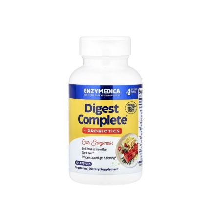 Enzymedica - Digest +Probiotics 90 Capsule - Enzymedica