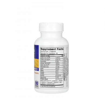Digest +Probiotics 90 Capsule - Enzymedica [1]