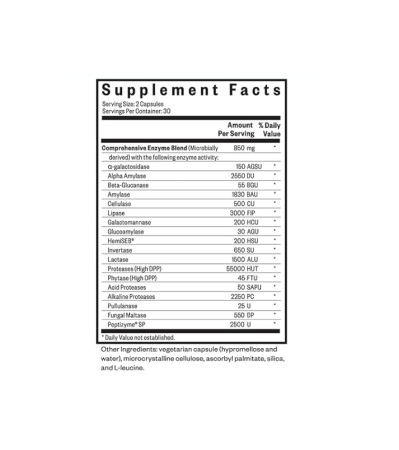Digestive Enzymes 60 capsule - Seeking Health [1]