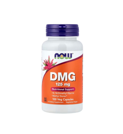 Producatori - DMG (Dimethylglycine) 125mg 100 capsule - NOW Foods