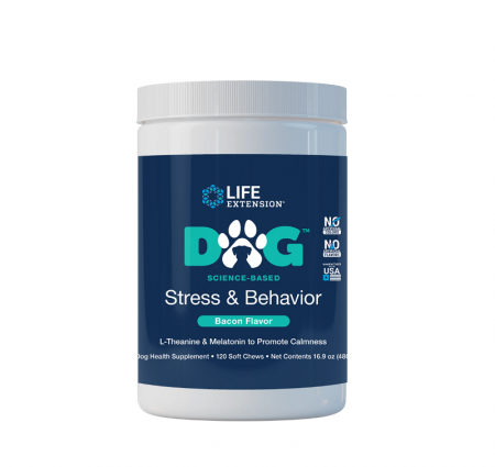 Pentru Animale - DOG Stress & Behavior 120 capsule - Life Extension