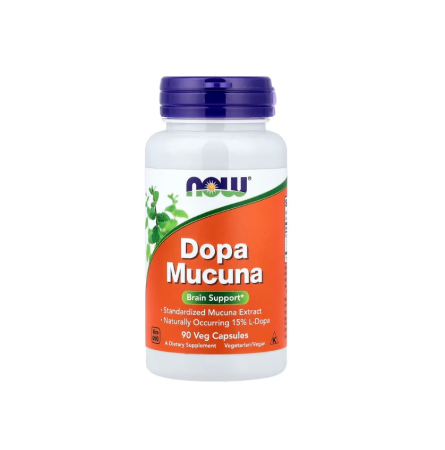 NOW Foods - Dopa Mucuna 90 capsules - NOW Foods