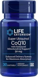 Anti-Imbatranire - Super Ubiquinol CoQ10 50mg  Life Extension