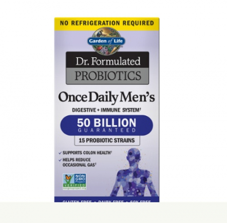 Suplimente Pentru: - Dr. Formulated Probiotics Once Daily Men's Shelf-Stable 30 Capsule - Garden Of Life