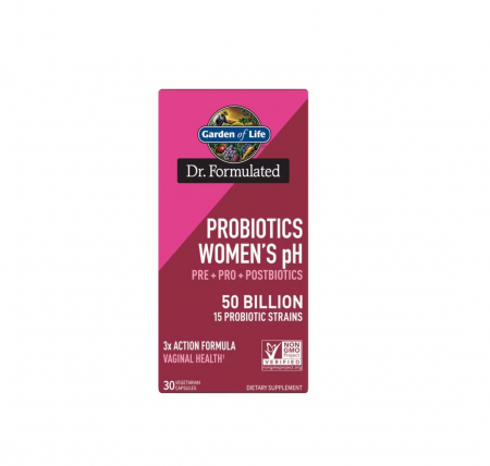 Pentru Femei - Dr. Formulated Probiotics Women's pH 30 capsule vegetale - Garden of Life