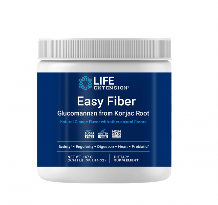 Pentru Digestie - Easy Fiber Pudra 167g - Life Extension