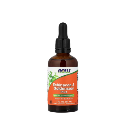 NOW Foods - Echinacea & Goldenseal Plus 59ml - NOW Foods