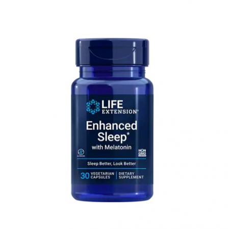 Life Extension - Enhanced Sleep with Melatonin 30 Capsule - Life Extension