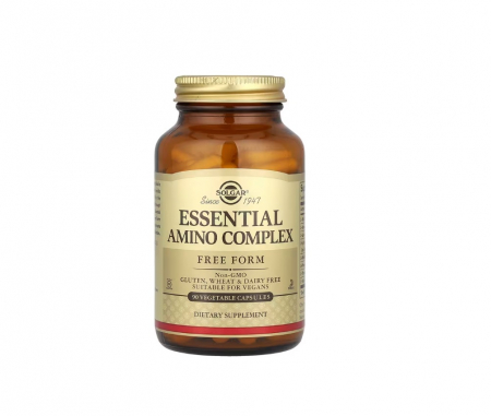 Amino Acizi - Essential Amino Complex (Free Form) 90 capsule vegetale - Solgar