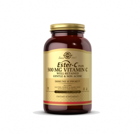 Stres & Stare De Spirit - Ester-C Plus, Vitamin C 500mg 250 capsule vegetale - Solgar