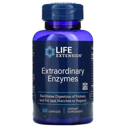 Pentru Digestie - Extraordinary Enzymes  Life Extension