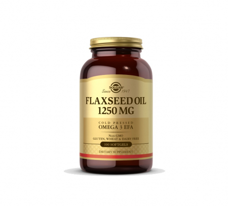 Solgar - Flaxseed Oil 1250mg 100 capsule moi - Solgar