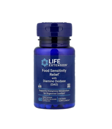 Digestie - Food Sensitivity Relief with Diamine Oxidase (DAO) 60 capsule - Life Extension
