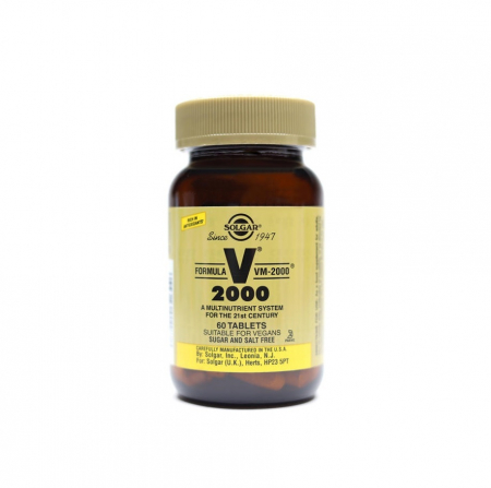 Stres & Stare De Spirit - Formula VM-2000 Multivitamin 60 tablete - Solgar