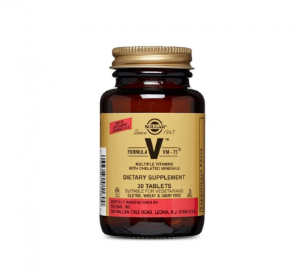 Vitamine & Minerale - Formula VM-75 30 tablete - Solgar