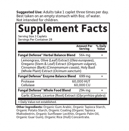 Fungal Defense 84 Caplets - Garden Of Life [1]