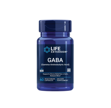 Stres & Stare De Spirit - GABA 100mg 60 capsule - Life Extension