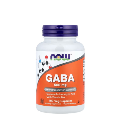 NOW Foods - GABA 500mg 100 capsule - NOW Foods