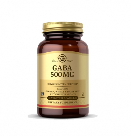 Amino Acizi - GABA 500mg 50 capsule - Solgar