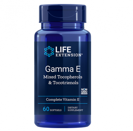 Vitamina E - Gamma E Mixed Tocopherols & Tocotrienols  Life Extension