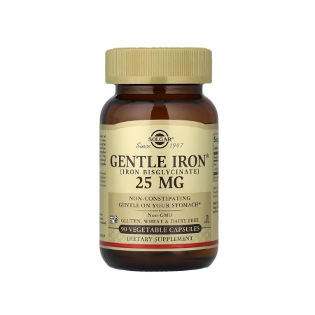 Solgar - Gentle Iron 25mg 90 capsule - Solgar