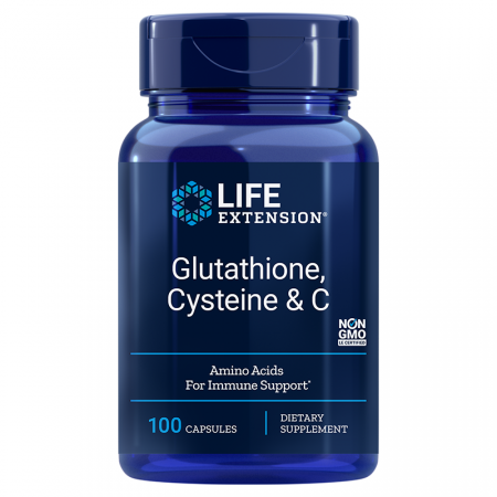 Vitamina C - Glutathione, Cysteine & C Life Extension