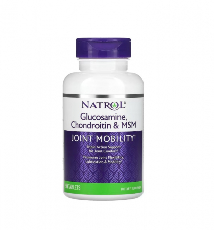 Natrol - Glucosamine Chondroitin MSM 90 tablete - Natrol