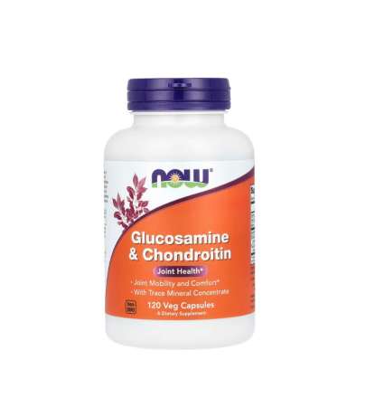 Oase & Articulatii - Glucosamine & Chondroitin with Trace Mineral Concentrate 120 capsule - NOW Foods