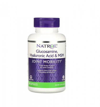 Natrol - Glucosamine, Hyaluronic Acid & MSM 90 capsule - Natrol