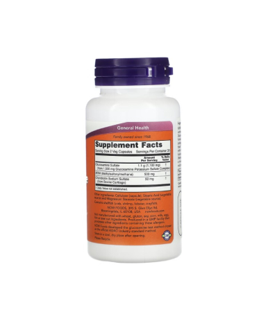 Glucosamine & MSM 60 capsule - NOW Foods [1]