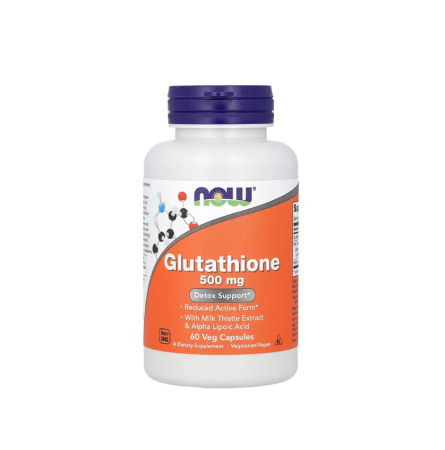NOW Foods - Glutathione 500mg 60 capsule - NOW Foods