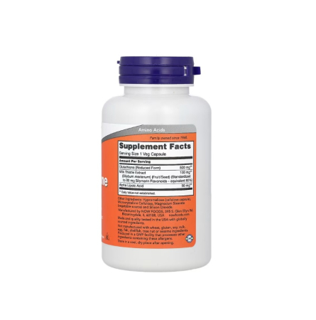 Glutathione 500mg 60 capsule - NOW Foods [1]