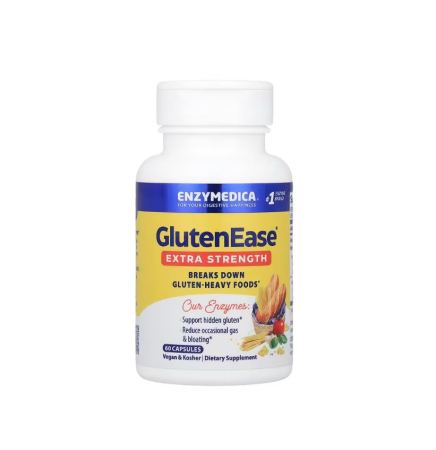 GlutenEase Extra Strength 60 capsule - Enzymedica