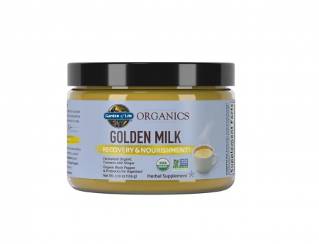 Probiotice & Prebiotice - Golden Milk Powder 105g - Garden of Life