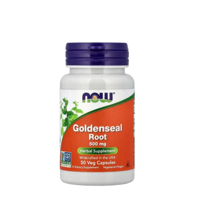 Ficat - Goldenseal Root 500mg 50 capsule - NOW Foods