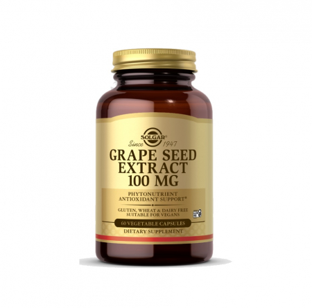 Solgar - Grape Seed Extract 100mg  60 capsule vegetale - Solgar
