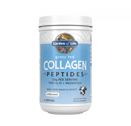 Anti-Imbatranire - Grass Fed Collagen Peptides Powder 280g - Garden Of Life