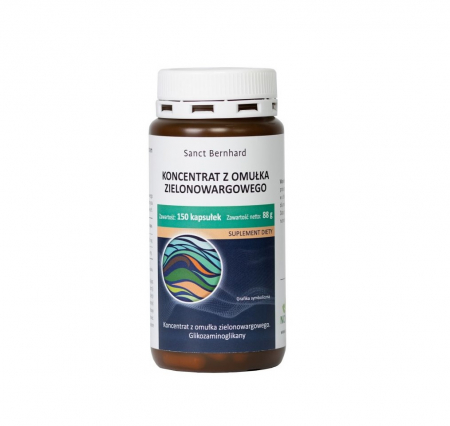 Sanct Bernhard - Green-lipped Mussel 150 capsule - Sanct Bernhard