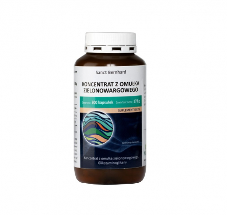 Sanct Bernhard - Green-Lipped Mussel 300 capsule - Sanct Bernhard