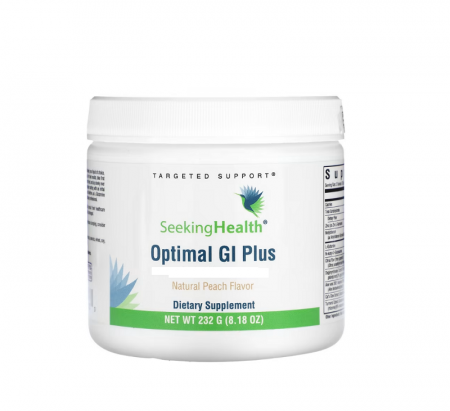 Imunitate - Gut Nutrients (Optimal GI Plus) Natural Peach 232g - Seeking Health