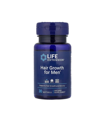 Suplimente Pentru: - Hair Growth for Men 30 capsule moi - Life Extension